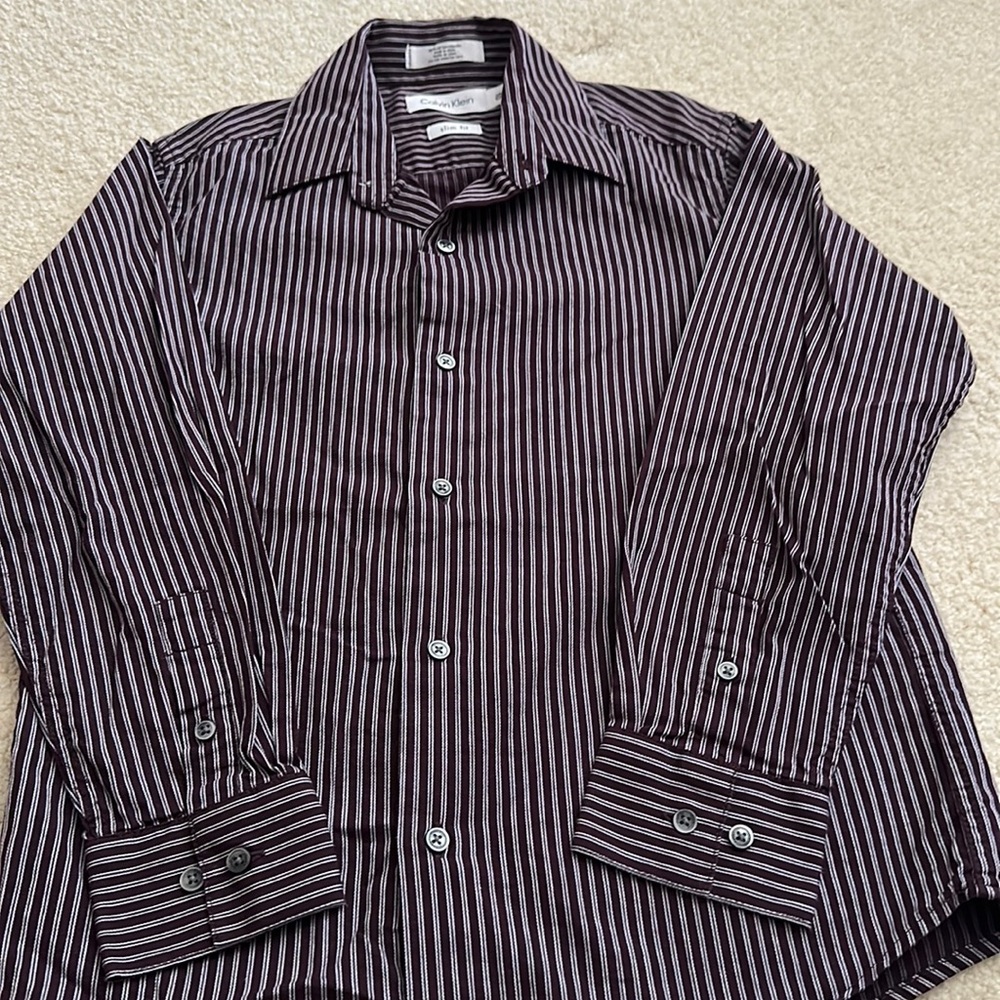 Calvin Klein boys dress shirt